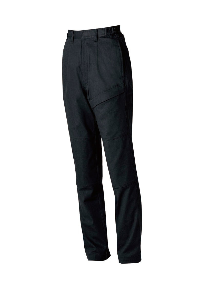 SOWA 6042-08 桑和 綿 100％ カーゴパンツ ( 難燃、ワンタック、脇ゴム