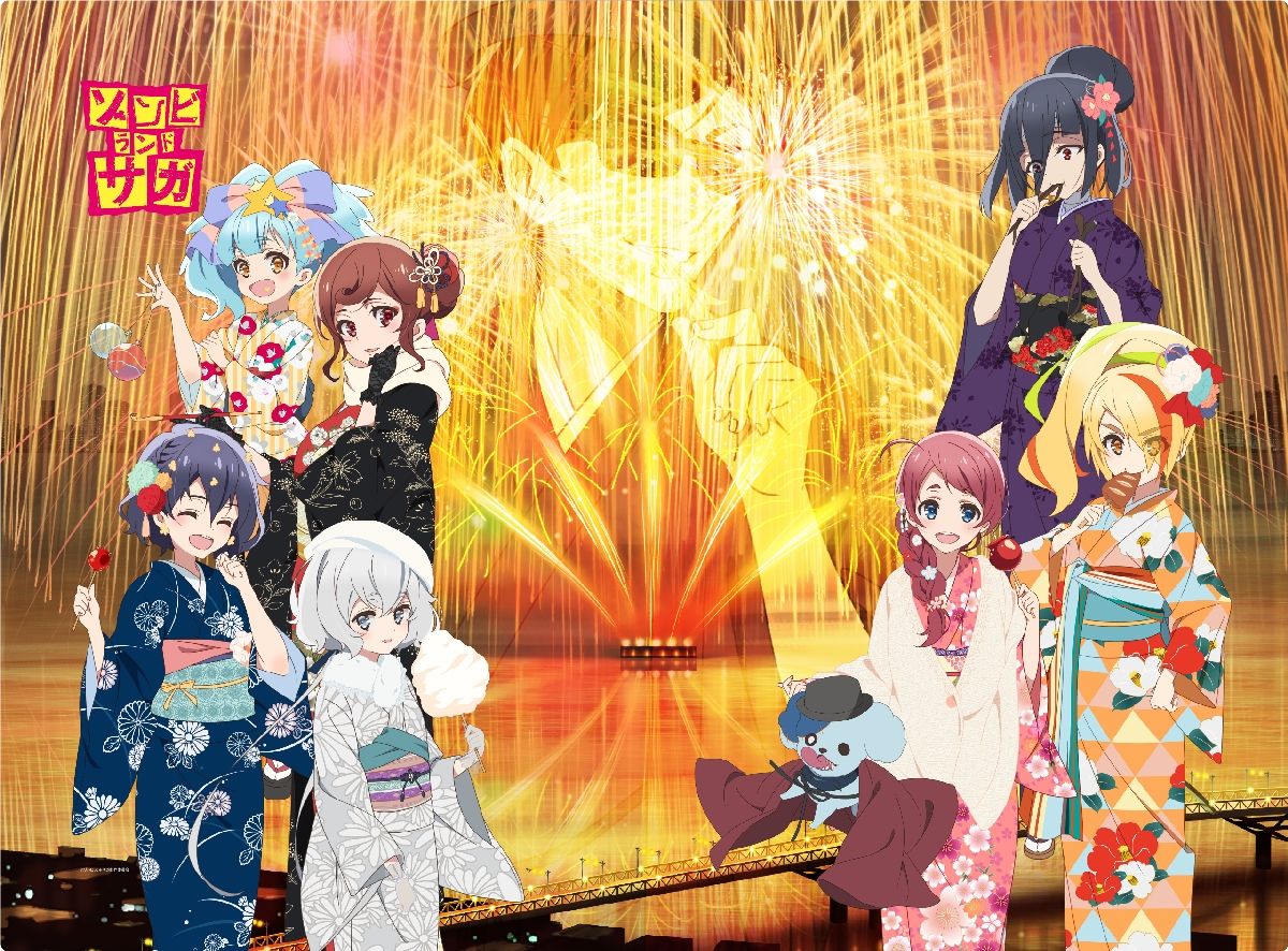 伊万里湾大花火×ゾンビランドサガ オリジナルグッズ、会場で発売