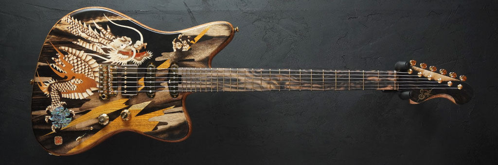 Shinra 龍神特集 | Sago New Material Guitars