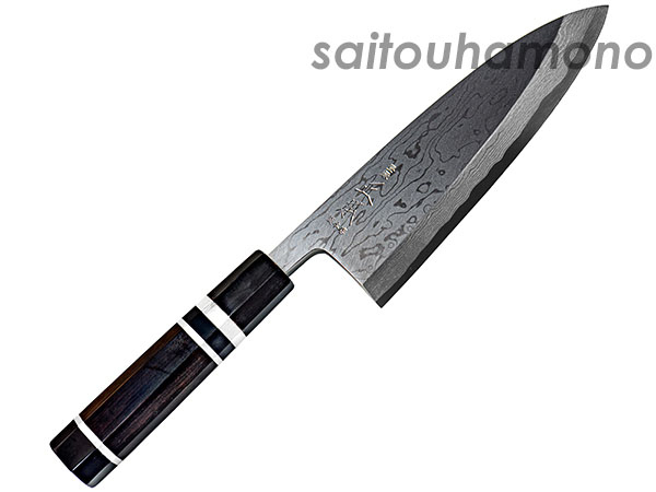 正本総本店本霞八層打玉青鋼誂和包丁の通販「サイトウ刃物店」