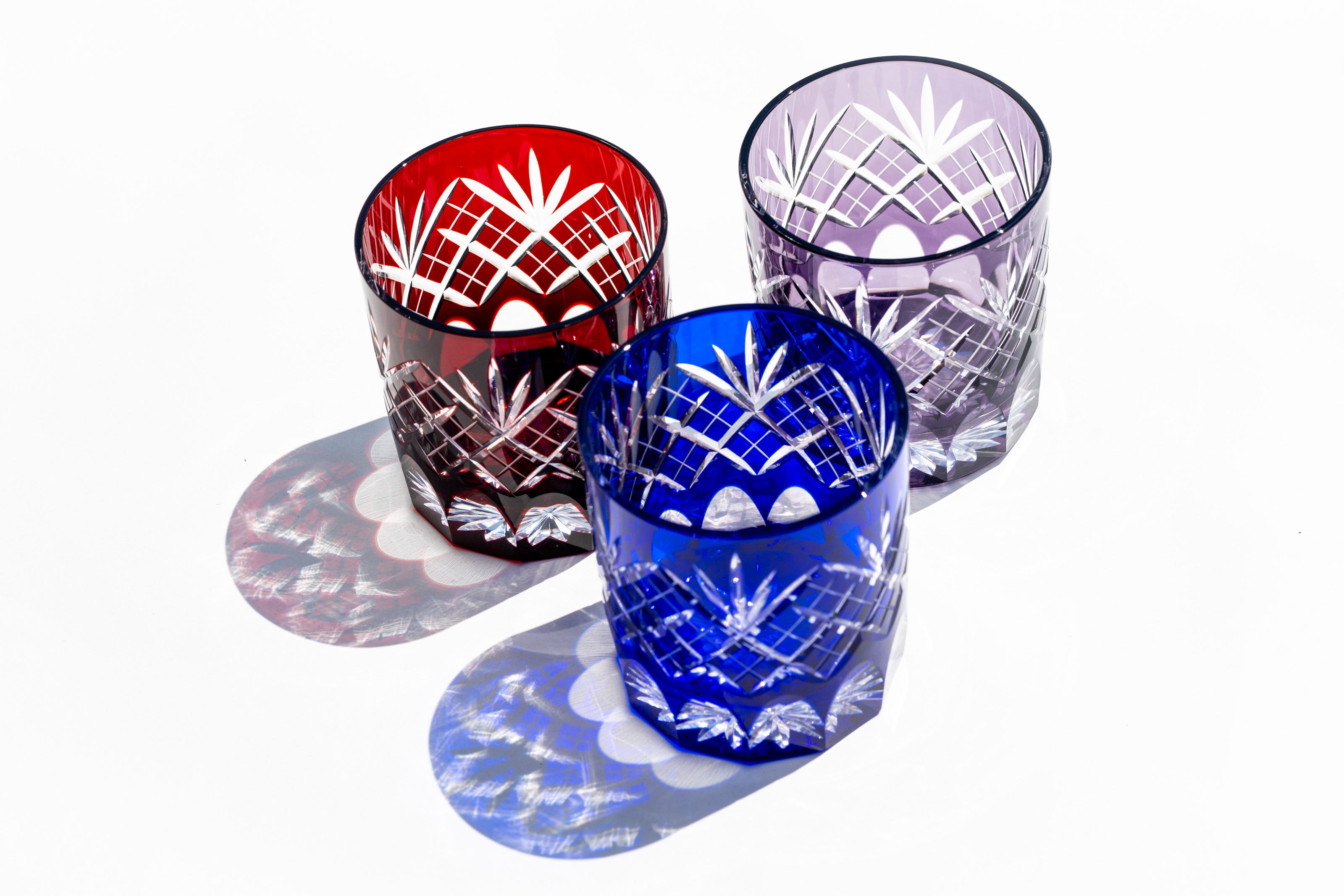 M-131-R 剣矢来重文様 オールド アカ – 硝子工房 彩鳳