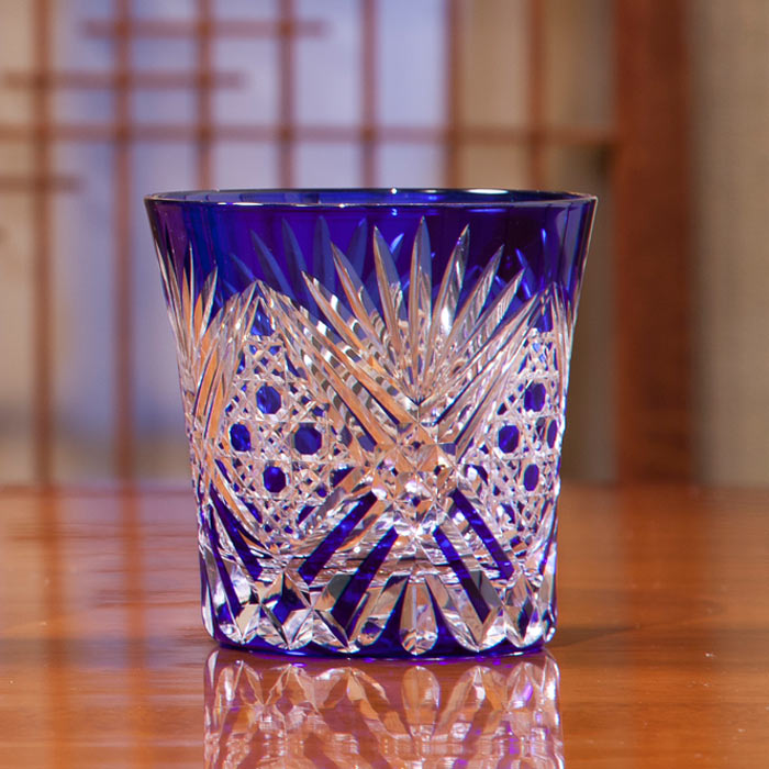 M-1450 八角篭目文様 天開オールド – 硝子工房 彩鳳