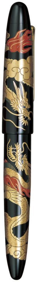 キングプロフィット エボナイト蒔絵（昇り龍） | セーラー万年筆