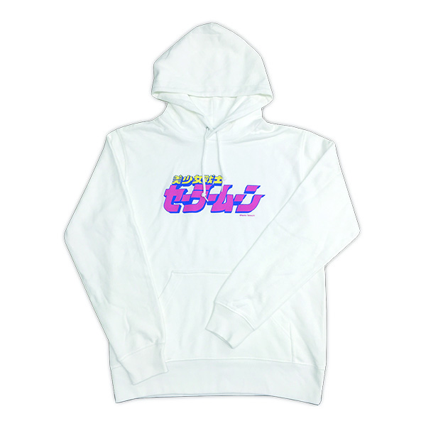 ストアオリジナル 美少女戦士セーラームーン ロゴパーカー ホワイト M