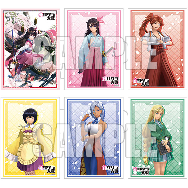 ブシロードより『新サクラ大戦』カードゲームサプライ商品が5月に発売