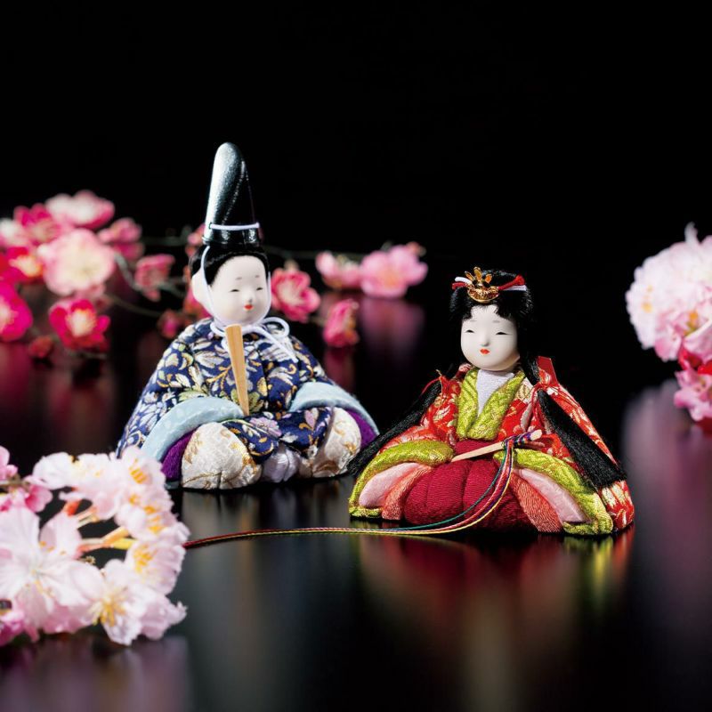 木目込み人形・雅親王雛A（正絹）｜株式会社さくらほりきり