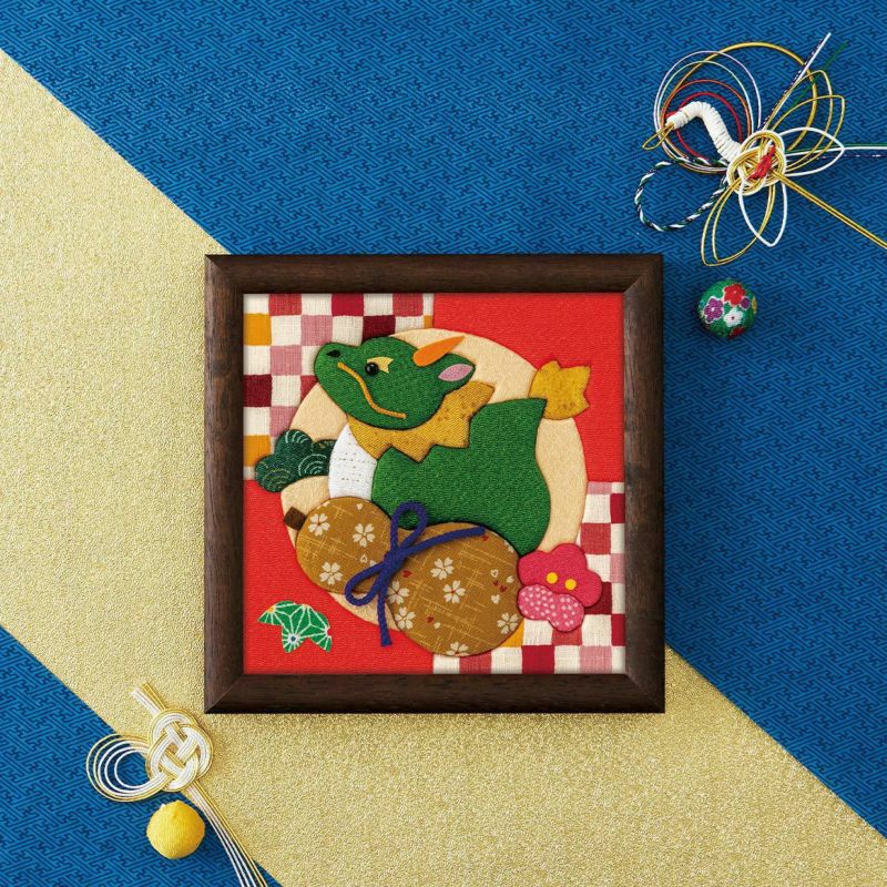 ミニフレーム・竜と福瓢箪｜株式会社さくらほりきり