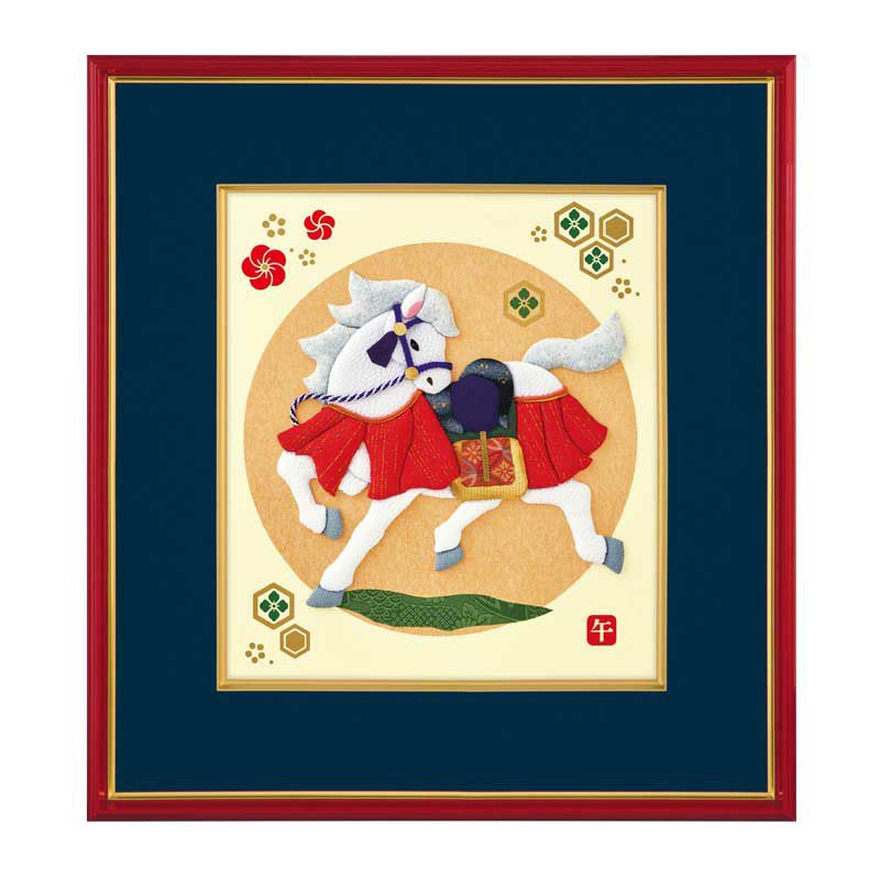 押絵・慶春飛馬｜株式会社さくらほりきり