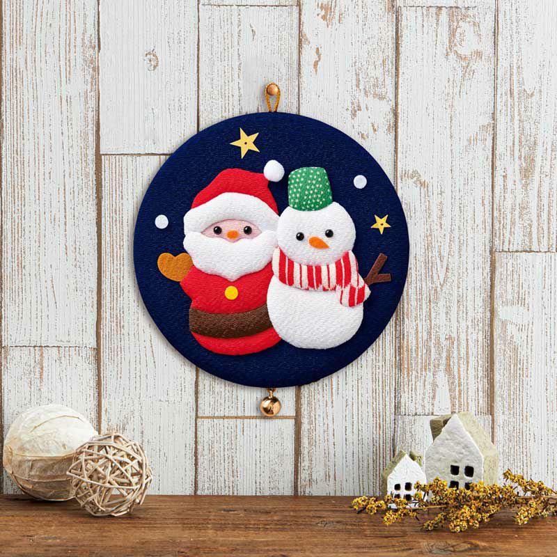 かんたん押絵・クリスマスフレンド｜株式会社さくらほりきり