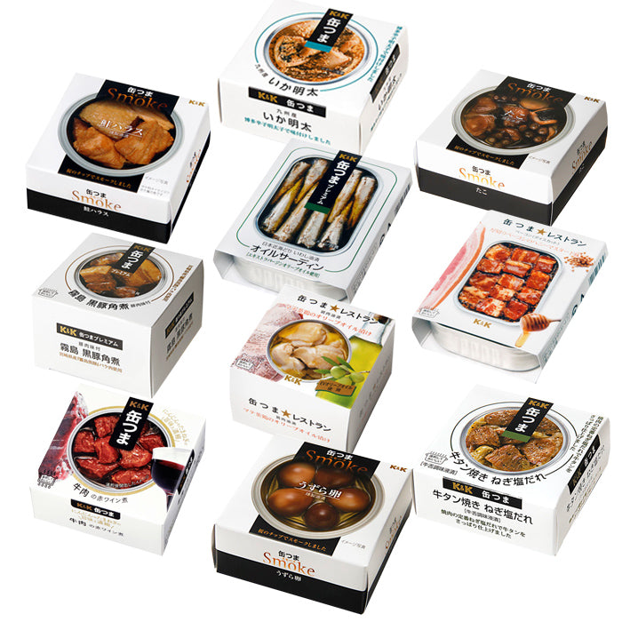 缶詰 酒の肴 キャンプ飯 缶つま おつまみ缶詰め 牛タン スモーク缶10