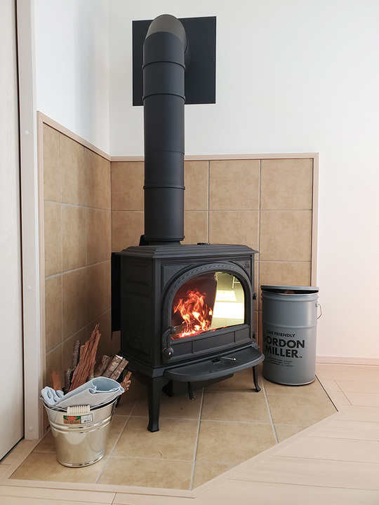 施工例｜札幌 薪ストーブ｜サカシタペチカ｜薪ストーブ・暖炉・ペチカ