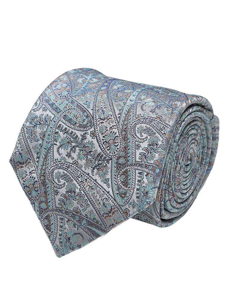 ETRO (エトロ) シルク100％ ペイズリー柄 ネクタイ ETMASA0001AQ220