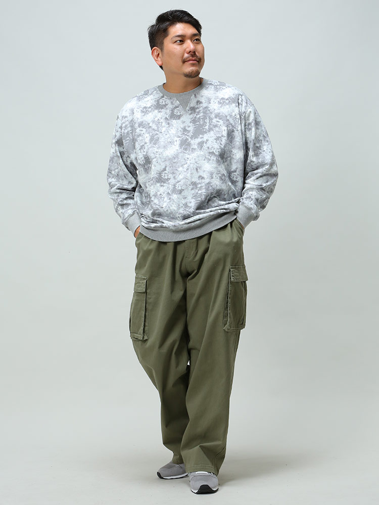 USAコットン 迷彩＆無地 クルーネック トレーナー オーセンティック