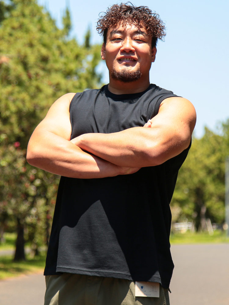 ノースリーブシャツ 汗染み軽減 天竺 無地 クルーネック トップス