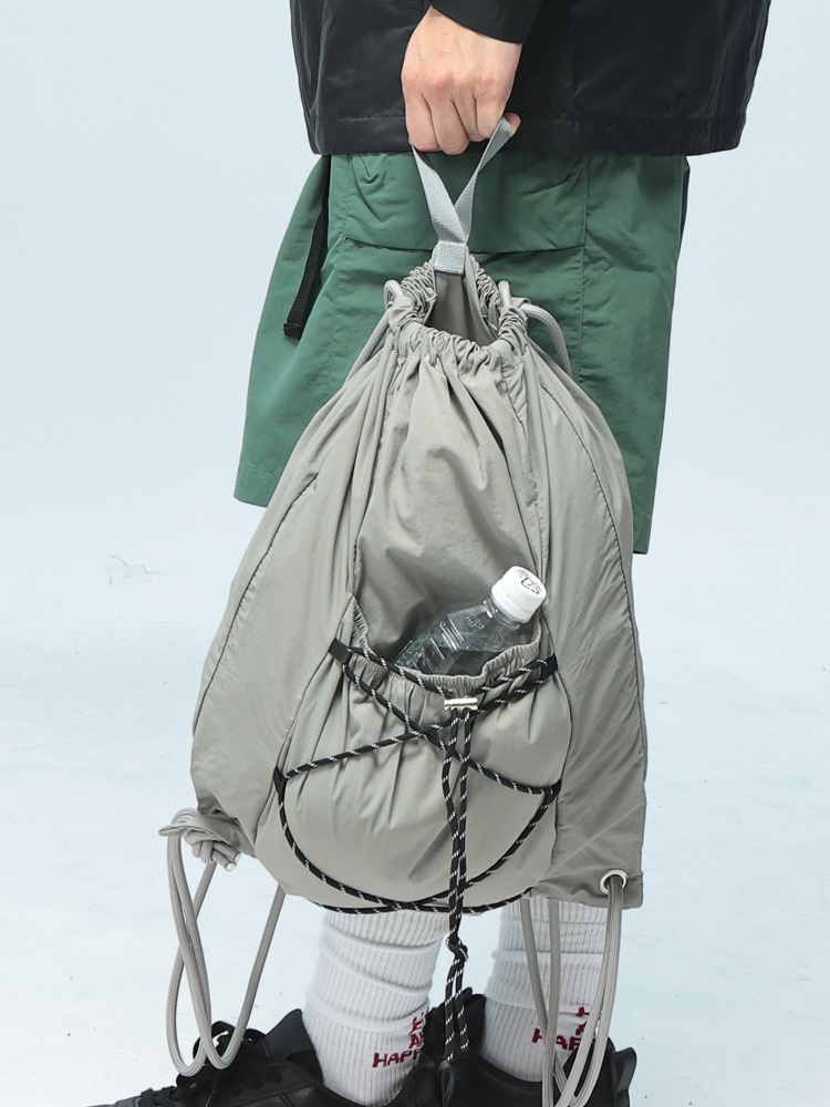 WOODENDOLL (ウッディンドール) ストラップ付 ナイロン ナップザック