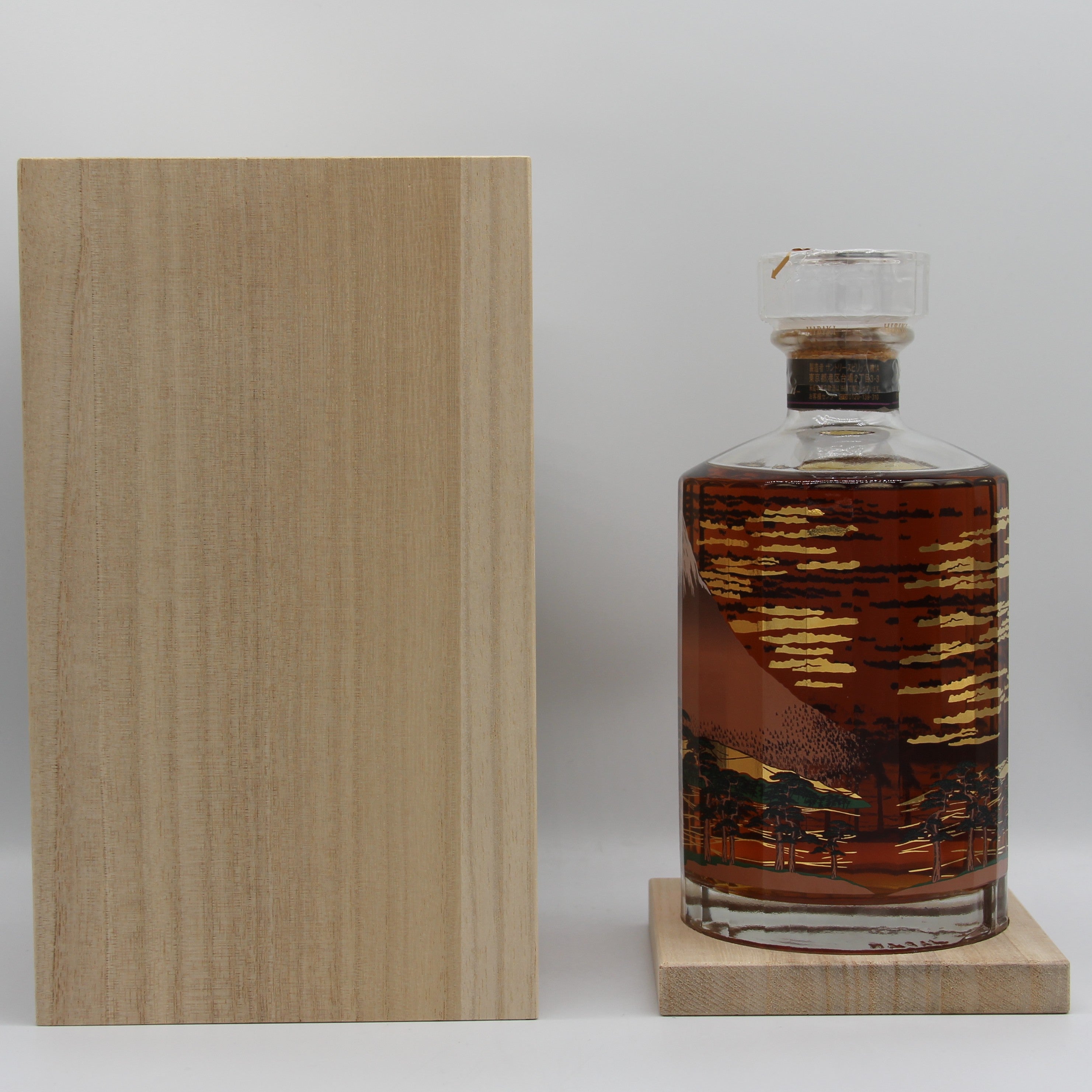 サントリー ウイスキー 響21年 意匠ボトル 富士風雲図 2015 43% 700ml