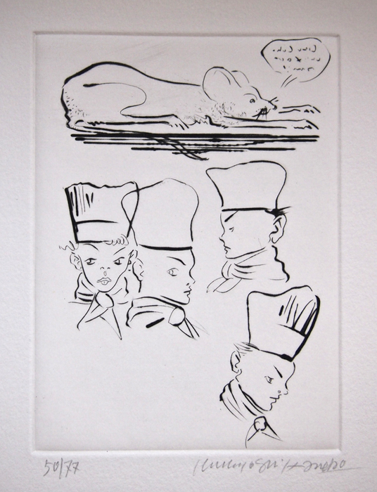 金子國義版画集『 CUISINE 』 | アンティーク・フランス雑貨店_