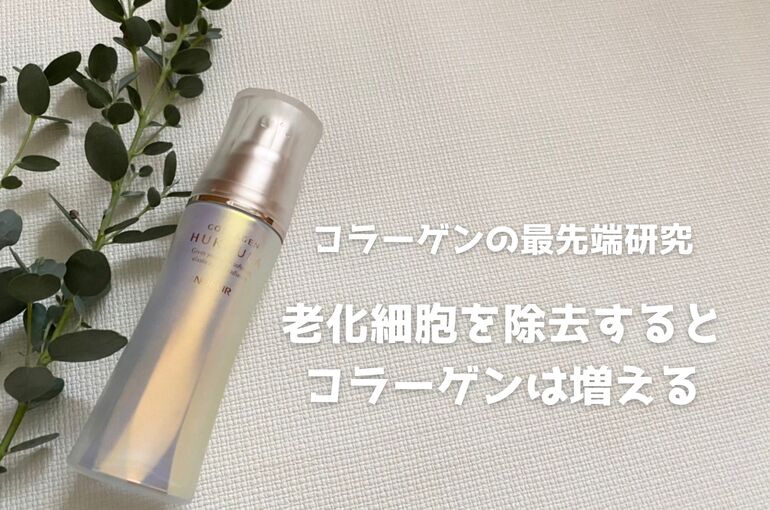 老化細胞除去！最先端コラーゲン美容液＜フックラセラム＞｜青葉台で