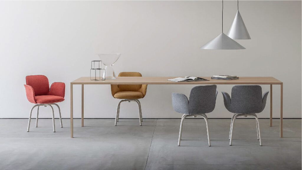 一脚が空間を変える。2025年最新・アルフレックスのダイニングチェア7