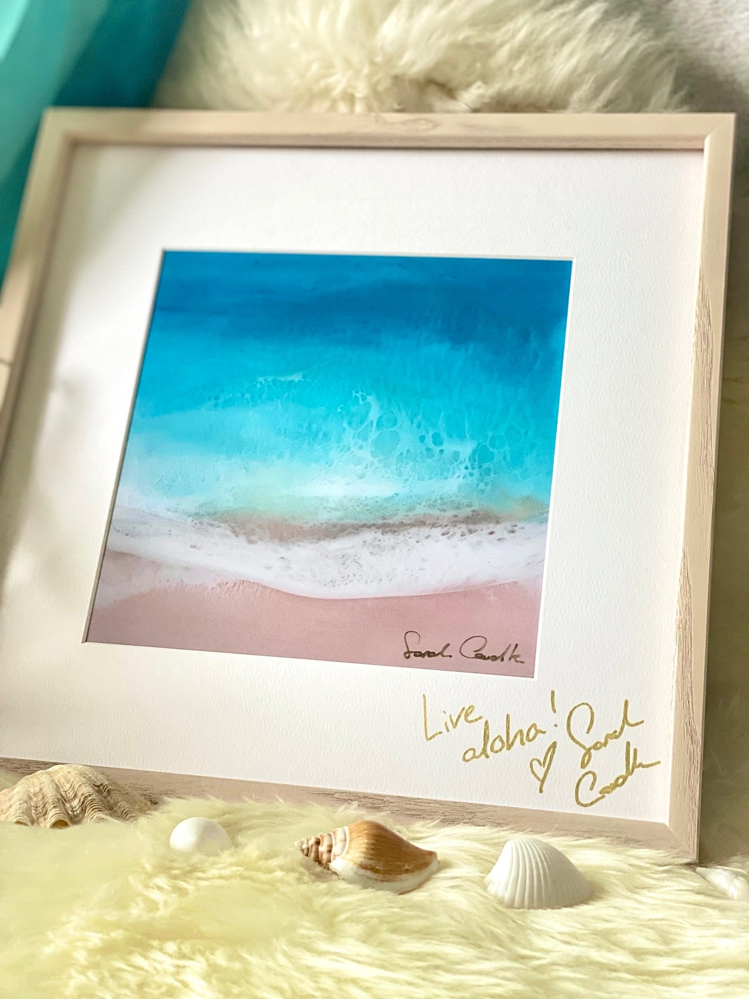 限定商品】Sarah Caudle直筆サイン入りセット_SQサイズ”Happy Day