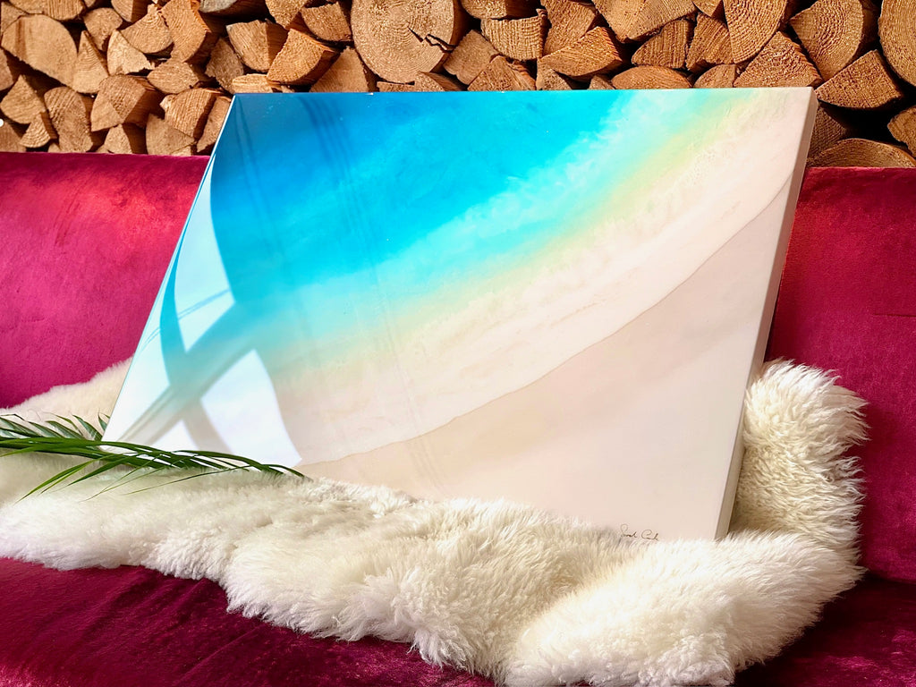 Open Edition Resin Arts on Wood – Sarah Caudle Art Japan