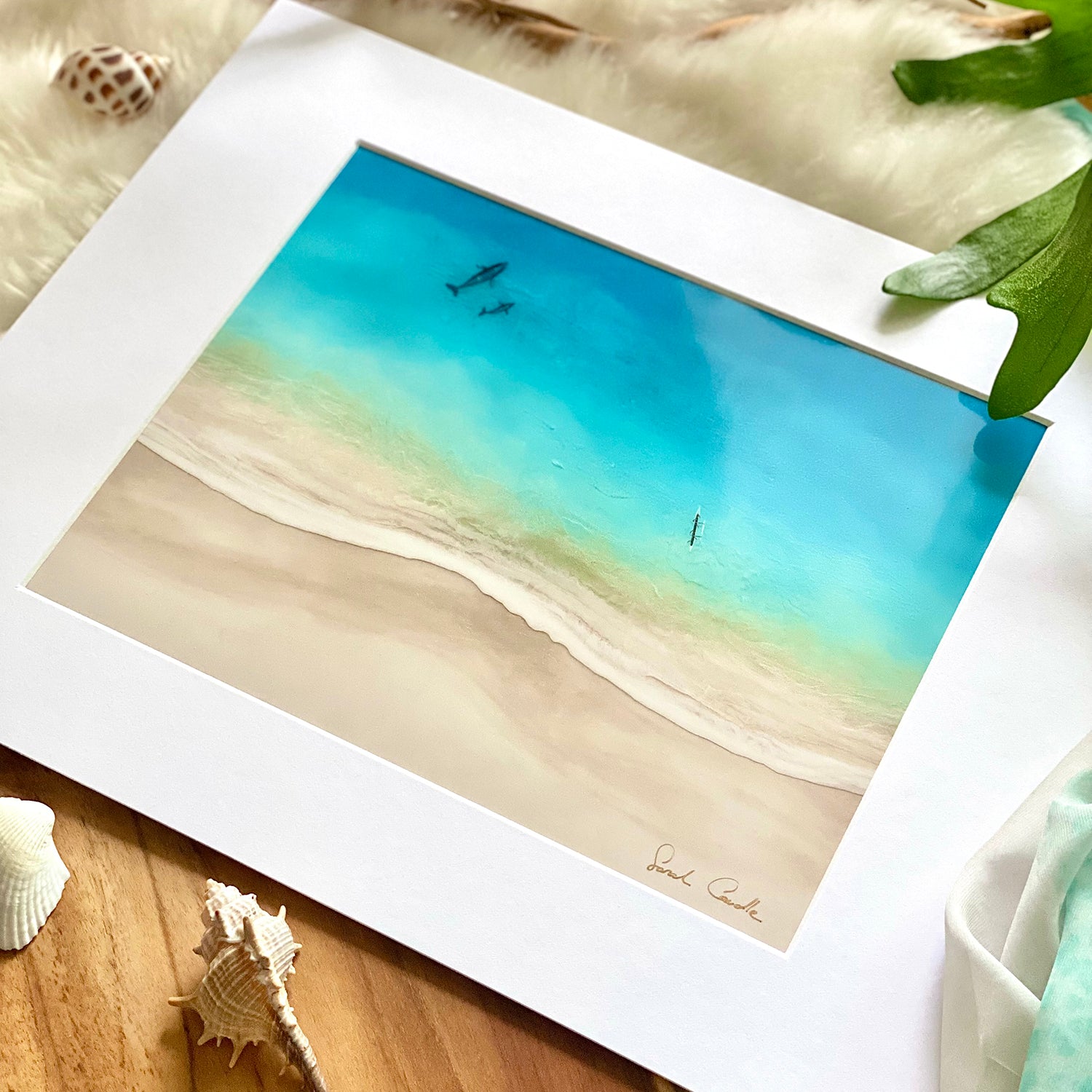 Sarah Caudle / サラカードル】”Wailea2”Matted Print – Sarah Caudle