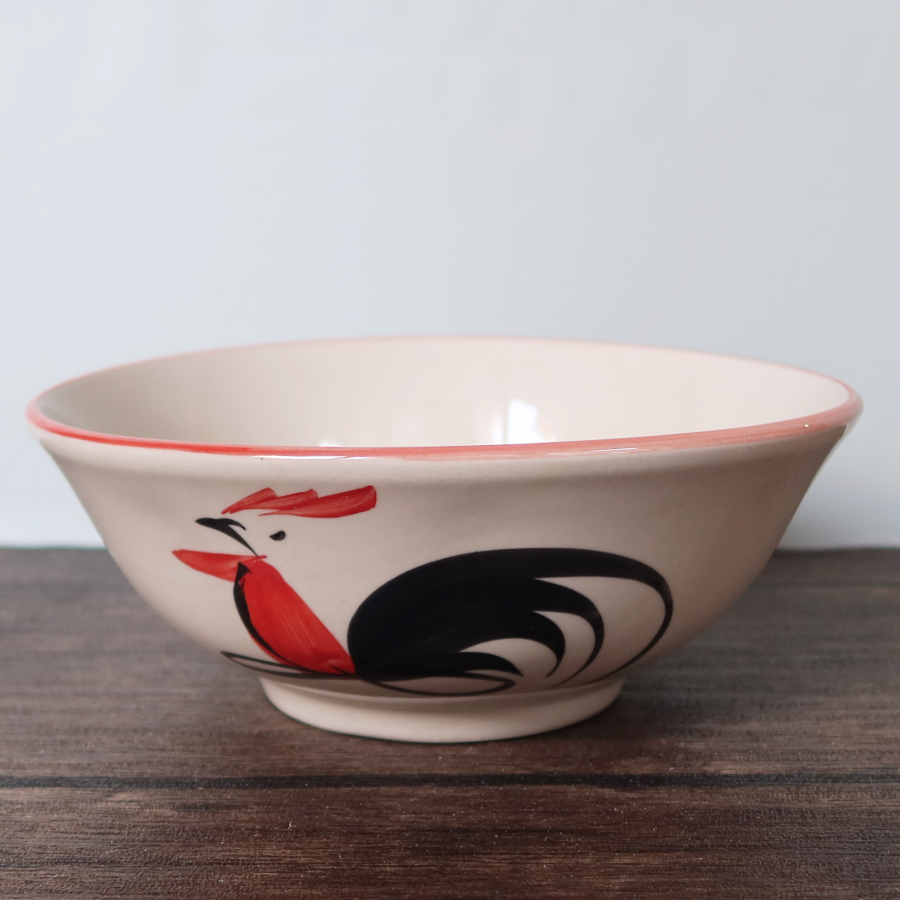 ニワトリ どんぶり鉢（チキンボウル／タイ） - ベトナム食器・タイ食器