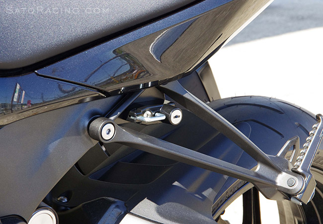 SATO RACING | Helmet Lock - Kawasaki ZX-6R / ZX636 ('13-'24)