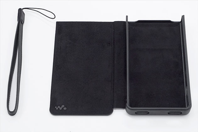 ZX707ケース ソニー純正専用レザーケース CKL-NWZX700 レビュー！