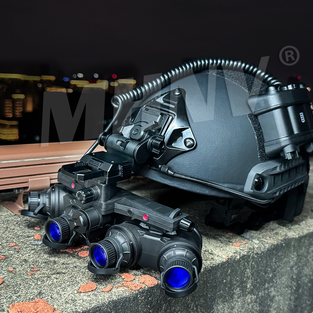 GPNVG 18 ヘルメット夜間視界双眼鏡 IP65 防水機能付き