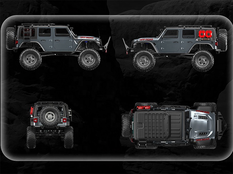 HB Toys R1011 1:10 Scale RC Monster Truck 4WD Off Road 18km/h with