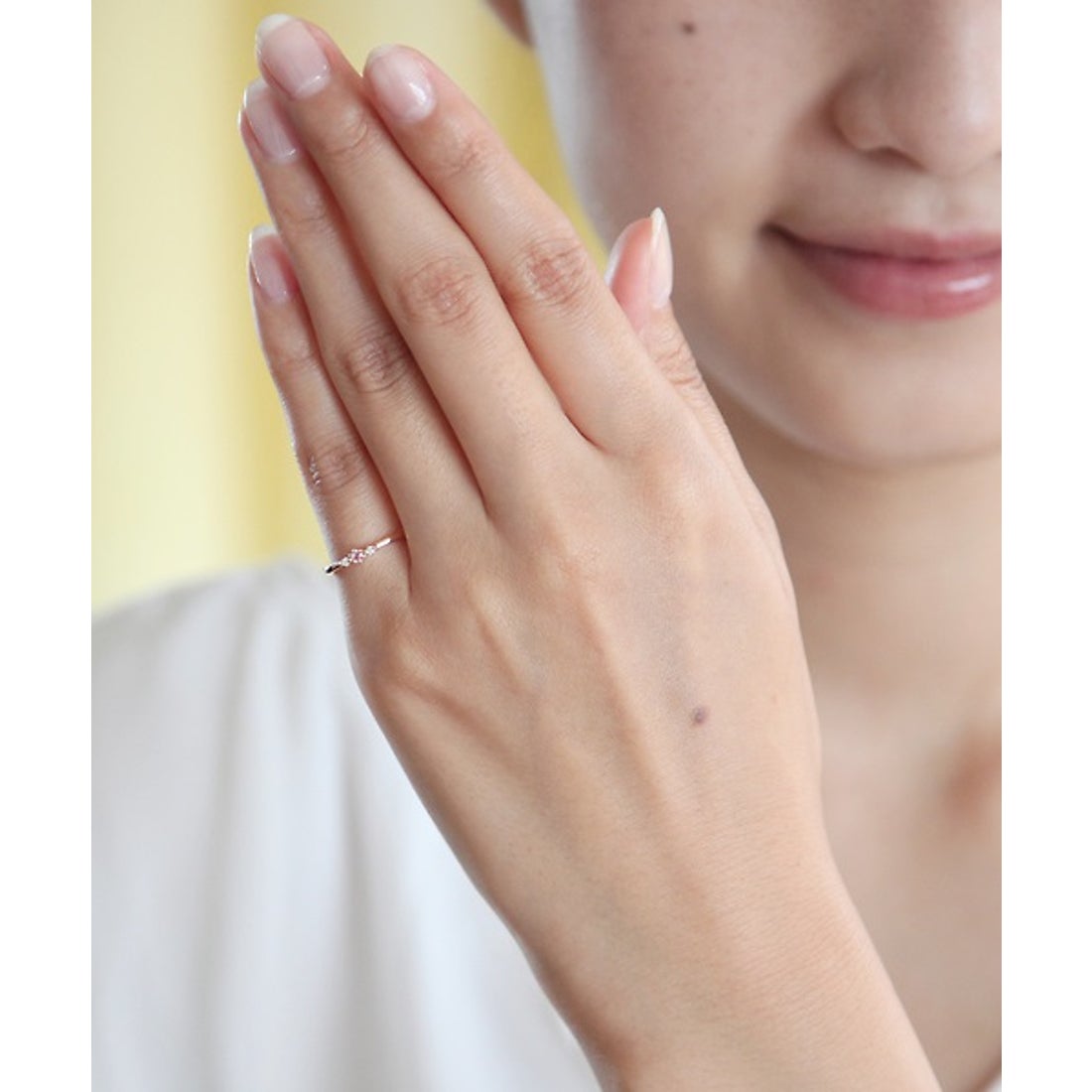 カナルヨンドシー Canal4℃ K10ピンクゴールドダイヤ ピンクサファイア