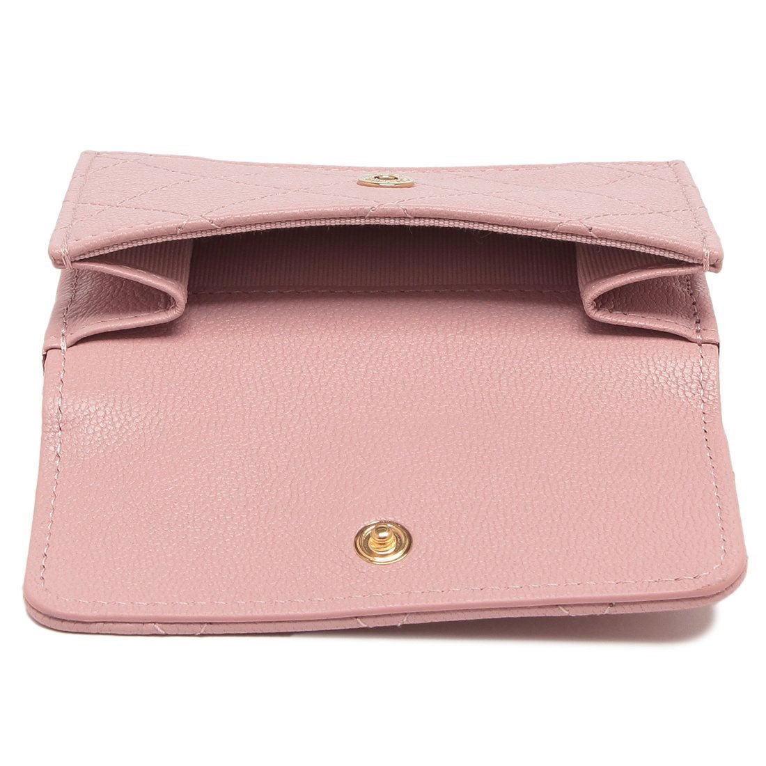 シャネル CHANEL 三つ折り財布 マトラッセ キルティング ミニ財布 CC