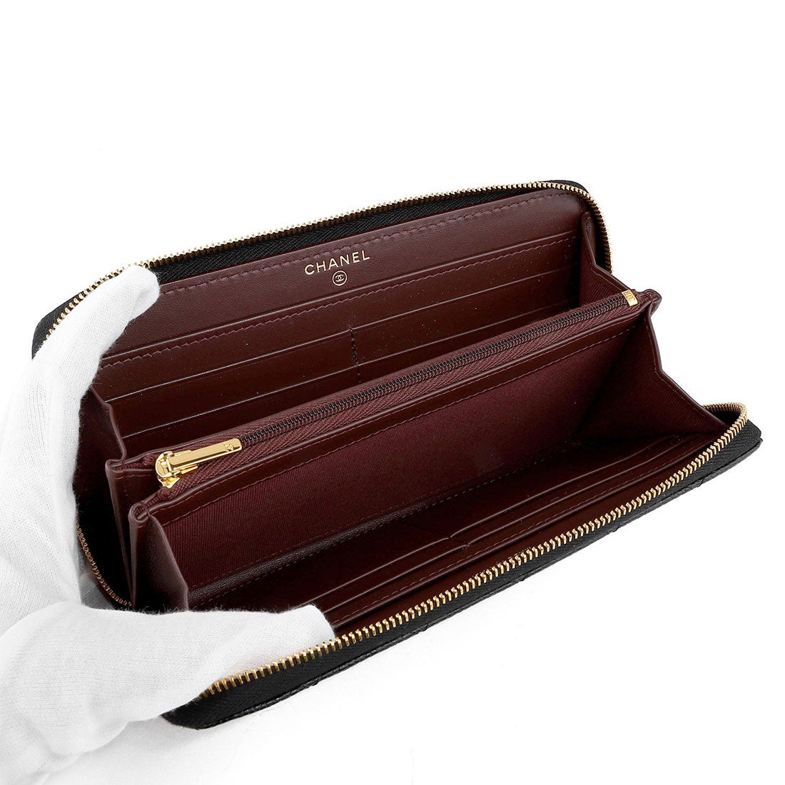 シャネル CHANEL 長財布(ラウンドファスナー) クラシック ジップ