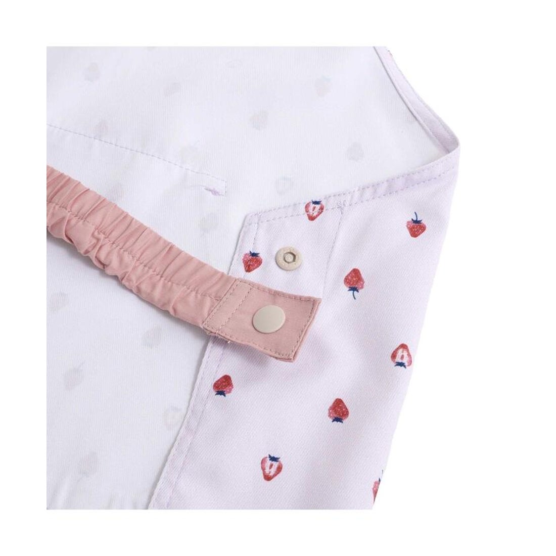 アプレ レ クール apres les cours いちご・恐竜柄エプロン三角巾