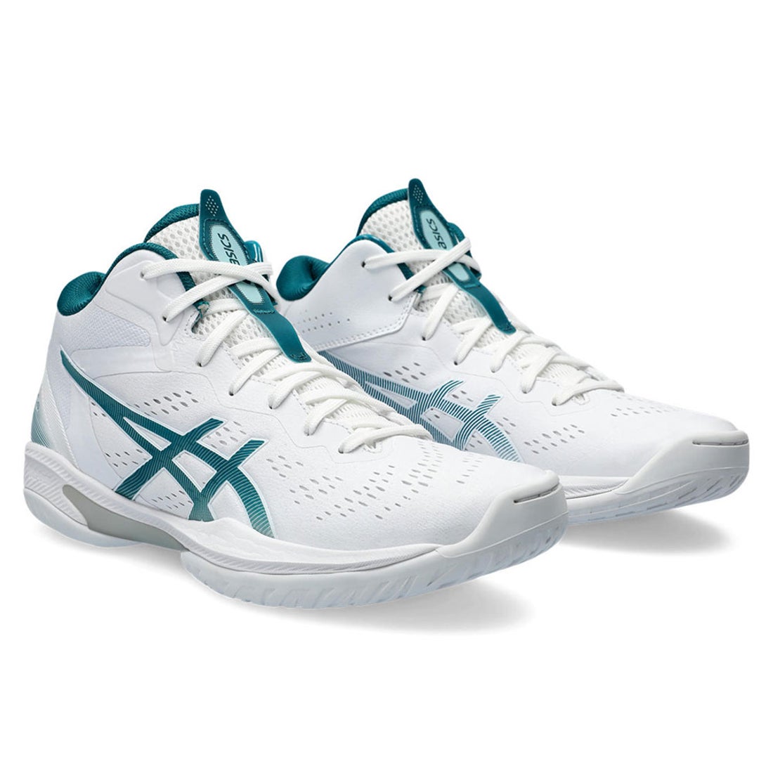 ASICS アシックス GELHOOP V16【NARROW】 （ホワイト/リッチティール
