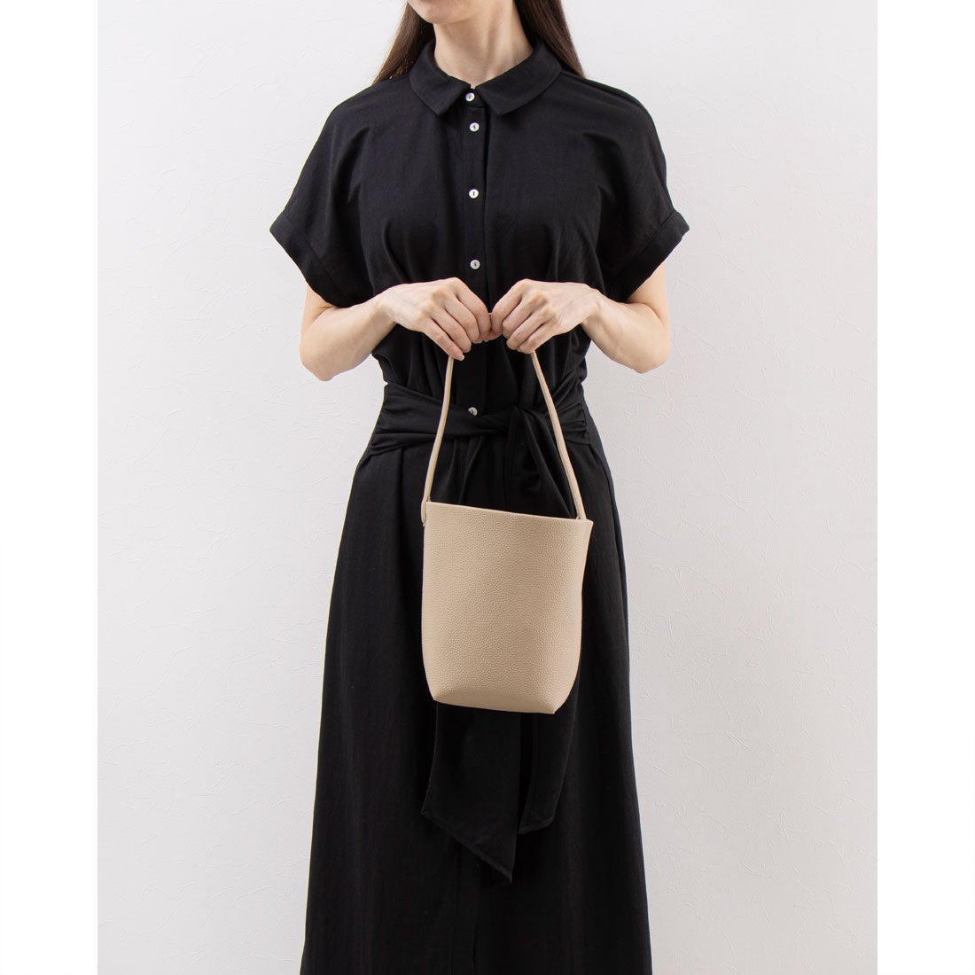 ベース BASE バケツ型 トートバッグ （ベージュ） -靴＆ファッション