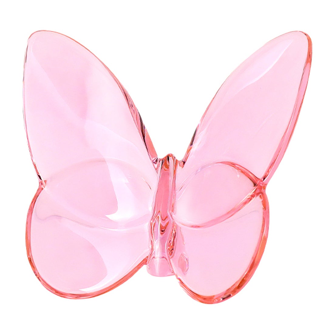 バカラ Baccarat ラッキーバタフライ フィギュリン （ピンク） -靴