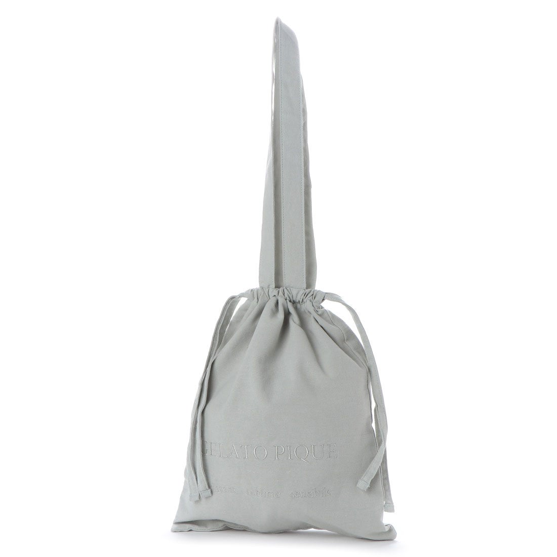 ジェラートピケ gelato pique コットントートバッグ （ミント） -靴