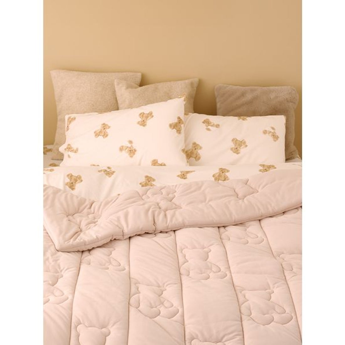 ジェラートピケ gelato pique 【Sleep】ベア柄2点セット（シングル