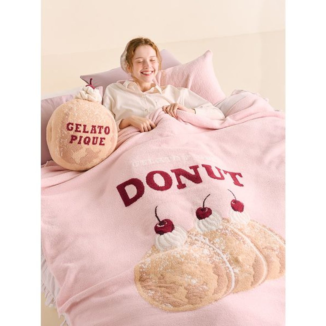 ジェラートピケ gelato pique 【Sleep】スイーツ ジャガードマルチ