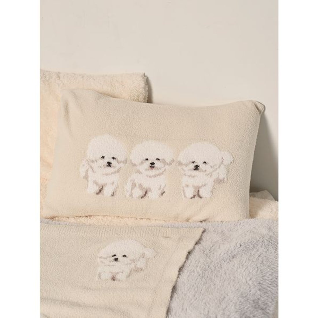 ジェラートピケ gelato pique 【Sleep】モチーフジャガードピロー