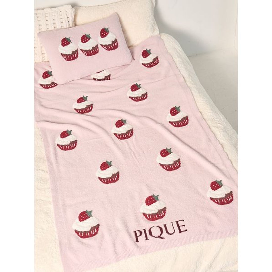 ジェラートピケ gelato pique 【Sleep】モチーフジャガードマルチ