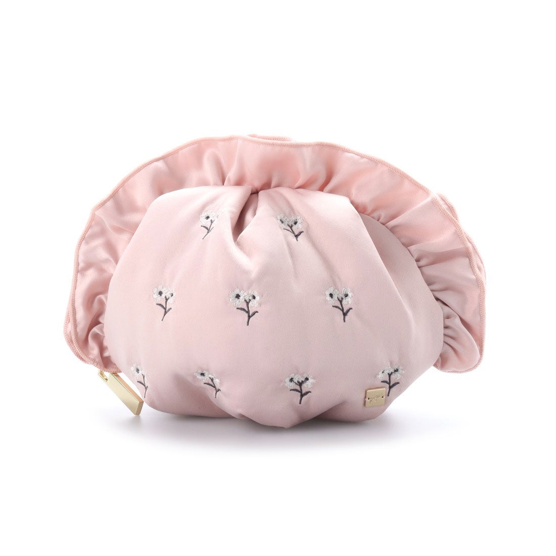 ジェラートピケ gelato pique フラワーポーチ （ピンク） -靴