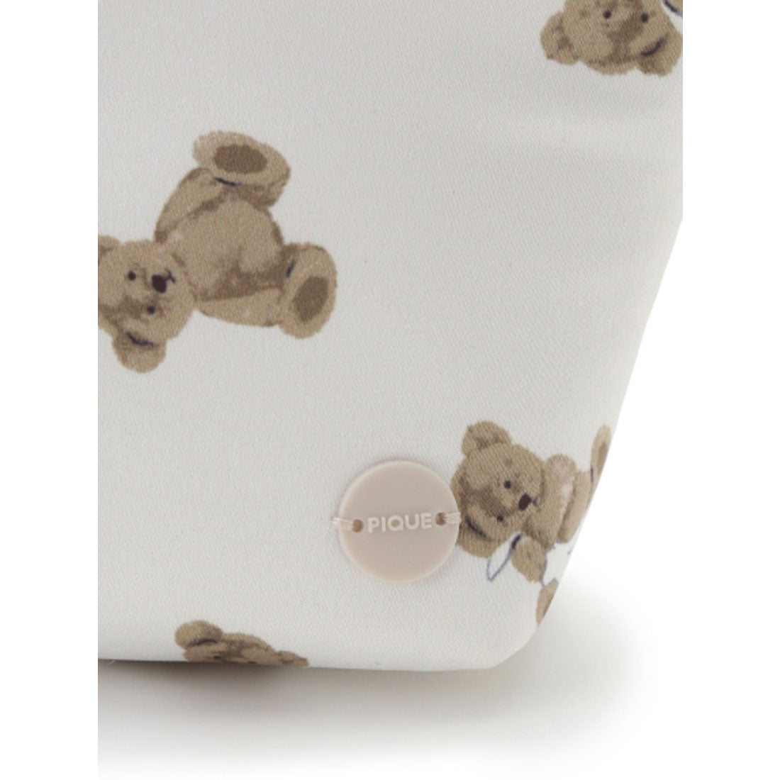 ジェラートピケ gelato pique ベアモチーフティッシュポーチ（ミント