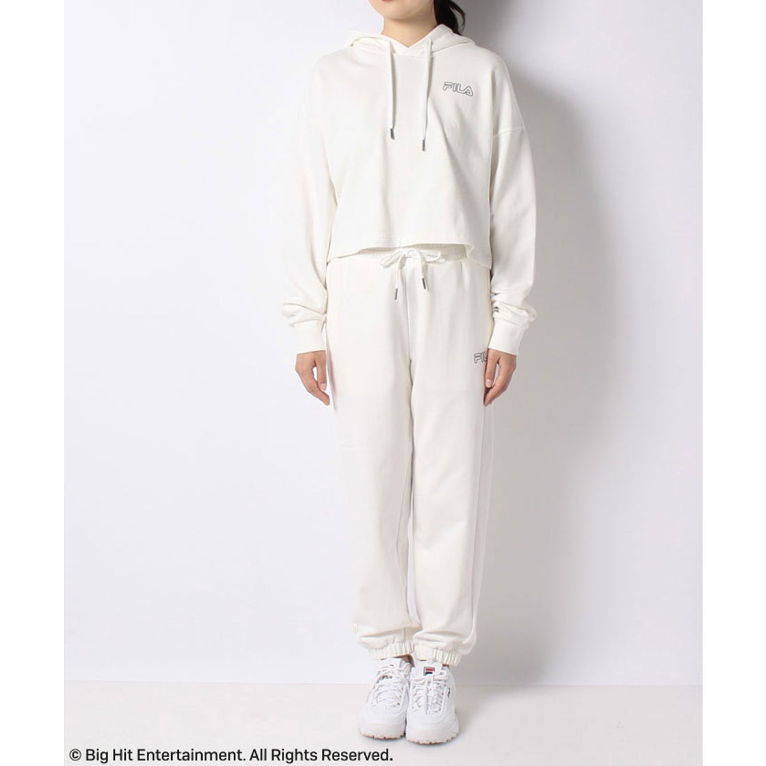 BTS NOW ON Jogger Pants （ホワイト） -FILA（フィラ）公式通販