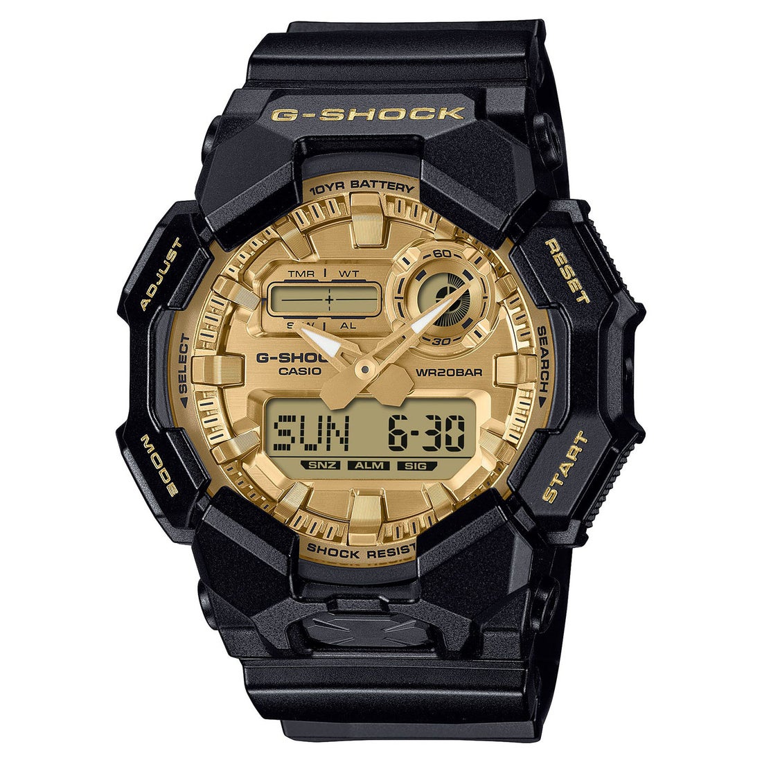 G-SHOCK】Black and Gold Series / GA-010GGB-1A9JF （ブラック