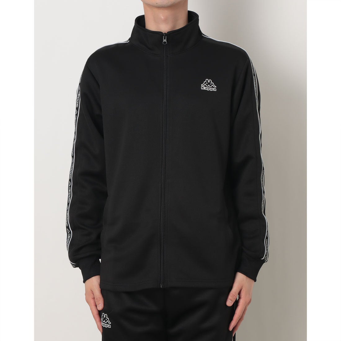 カッパ Kappa ジャージトップス （ブラック） - ファッション通販 d