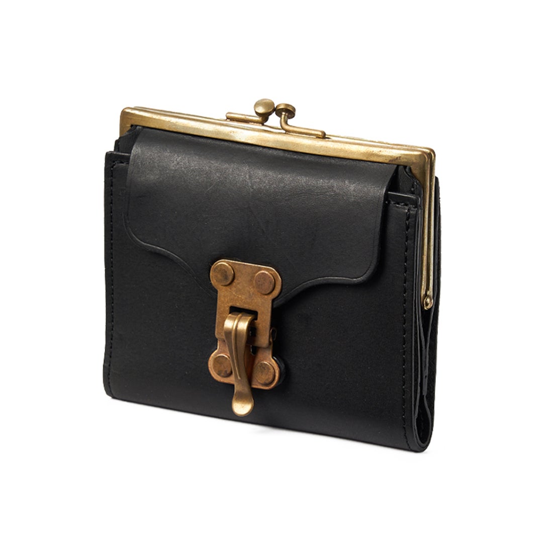 ヴァスコ vasco ヴァスコ 財布 二つ折り財布 がま口 本革 日本製