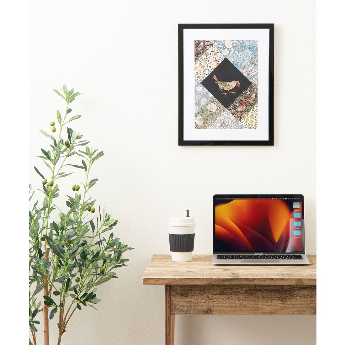 ジュビリー Jubilee ウィリアムモリス柄 A4 アートプリント 27cm×22cm